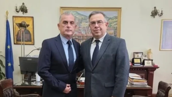 Συνάντηση εργασίας του Αντιπεριφερειάρχη Σερρών με τον Γεν. Γραμματέα της Αποκεντρωμένης Διοίκησης Μακεδονίας-Θράκης