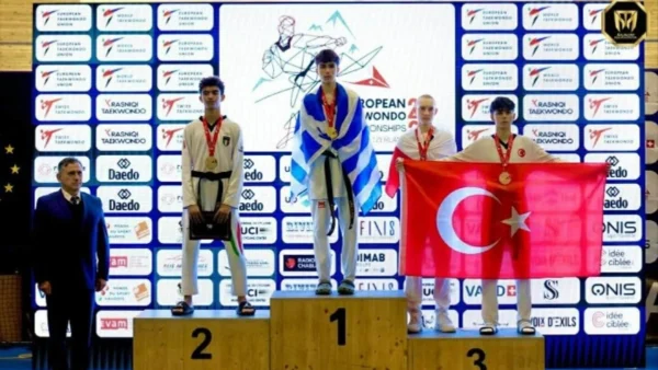 Ταεκβοντο: Πρωταθλητής Ευρώπης ο Αριστείδης Ψαρρός, «αργυρές» οι Ασημάκη και Κλακαλα