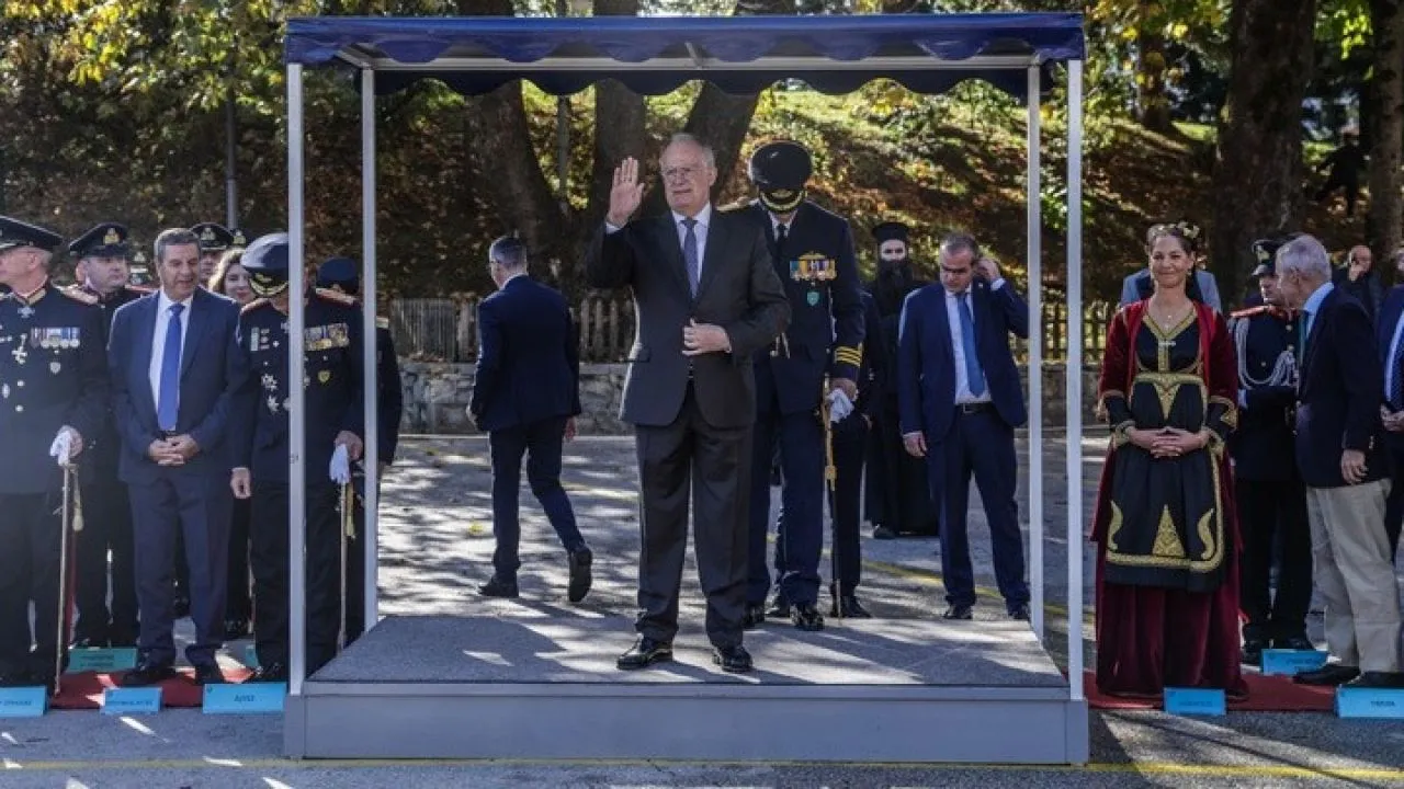 Ο ΠτΔ παρέστη στις εκδηλώσεις για την απελευθέρωση του Μετσόβου