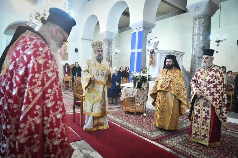 Λαμπρός ο εορτασμός της Συνάξεως των Αγίων των Σερρών