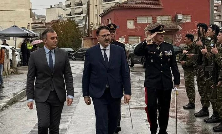 Χατζηβασιλείου στις Σέρρες: Τιμούμε τα στελέχη των Ενόπλων Δυνάμεων που επαγρυπνούν με πίστη και αφοσίωση στην πατρίδα