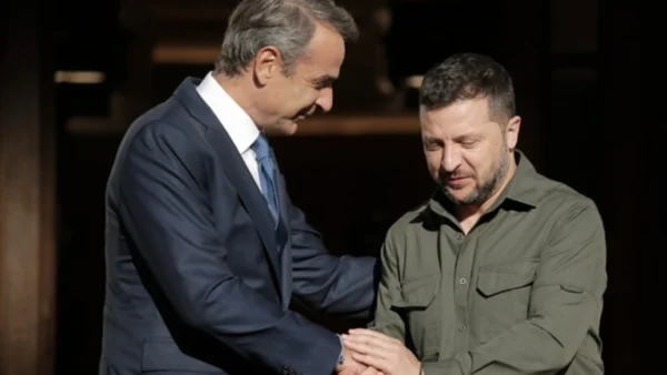 Στην Αθήνα ο Ζελένσκι - Στις 13:45 η συνάντηση με τον Κυρ. Μητσοτάκη