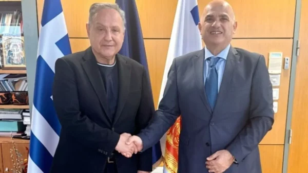 Συνάντηση του δημάρχου Στ. Αγγελούδη με τον νέο πρόεδρο της ΔΕΘ