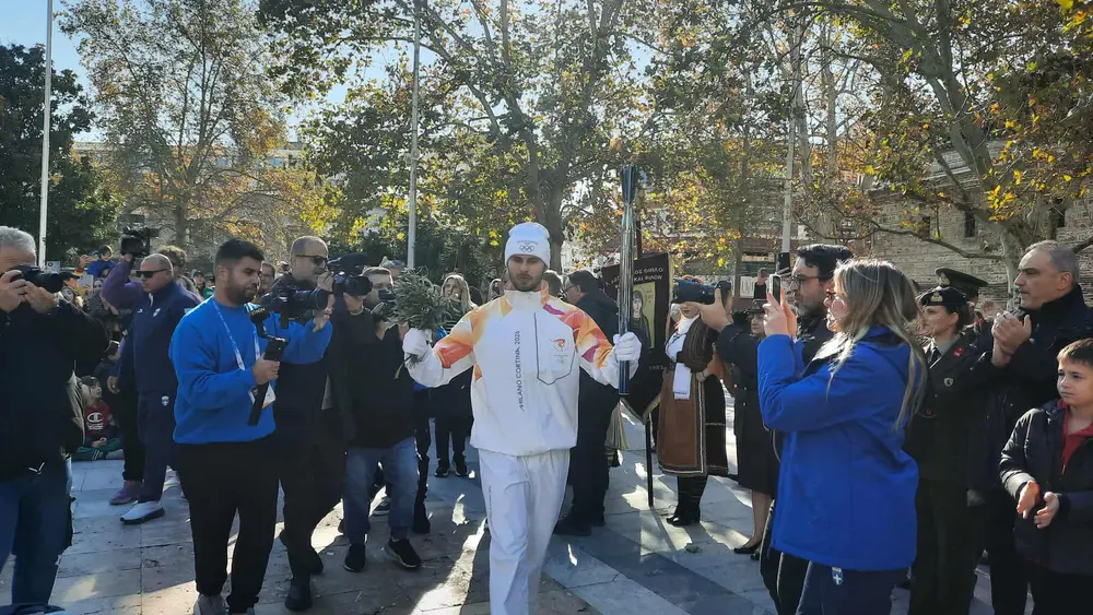 Οι Σέρρες υποδέχθηκαν την Ολυμπιακή Φλόγατων Χειμερινών Ολυμπιακών Αγώνων «Milano–Cortina 2026»