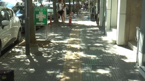 Σέρρες: Διακοπή κυκλοφορίας στην Γεωργίου Παπανδρέου λόγω εργασιών