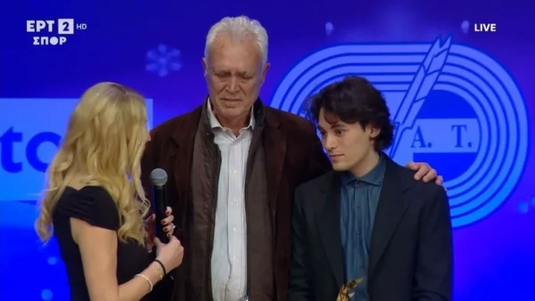 Ο Ν. Γκαβέλας κορυφαίος αθλητής με αναπηρία για το 2025 - Δάκρυσε ο πατέρας του