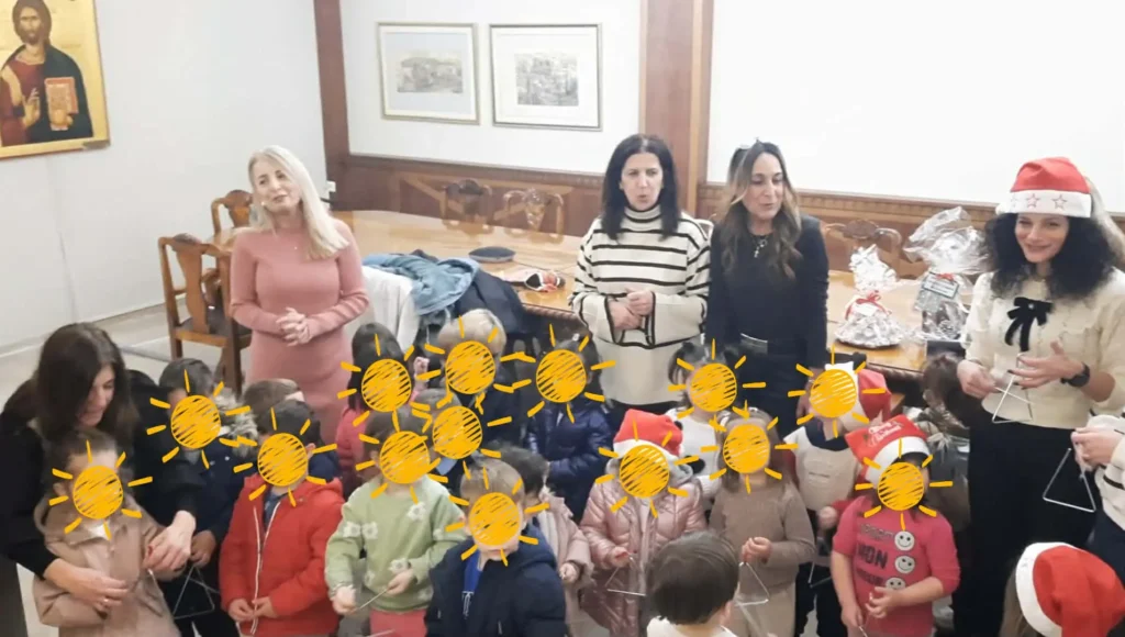 Χριστουγεννιάτικα κάλαντα από τις μαθήτριες και τους μαθητές των Παιδικών σταθμών του Δήμου Σερρών