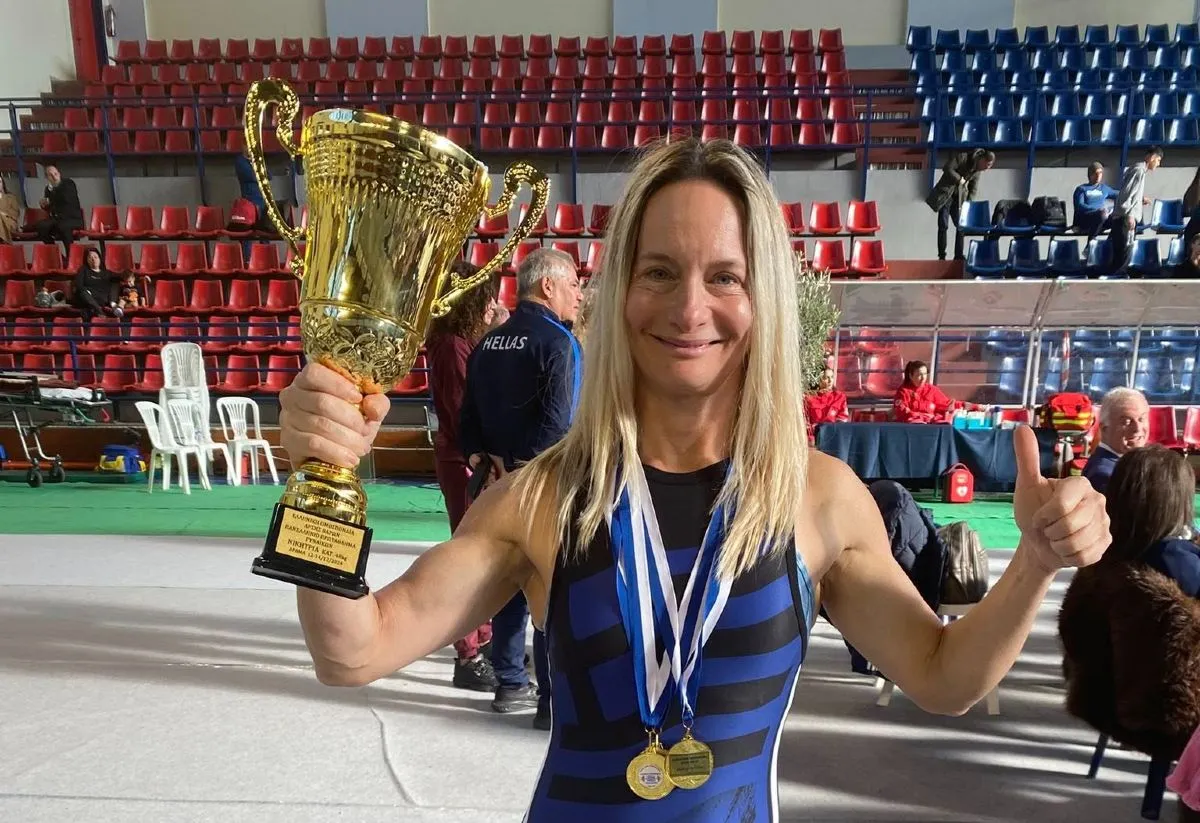 Έλενα Λαγού: Πανελληνιονίκης η αθλήτρια του Μέγα Αλέξανδρου Σερρών