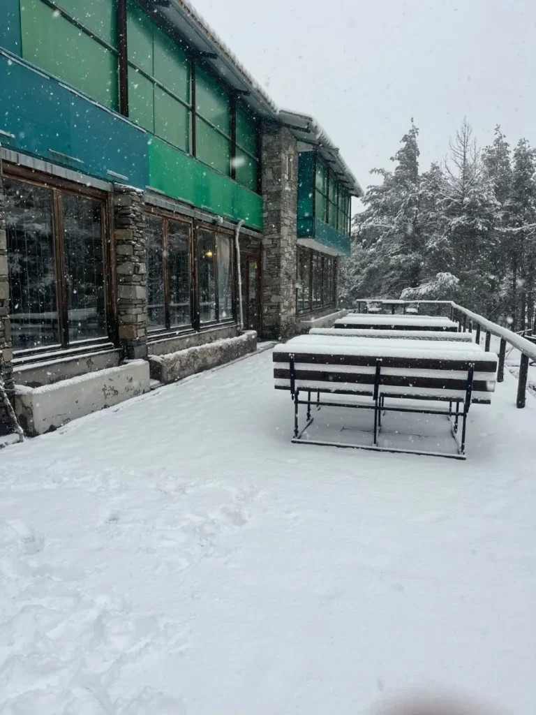 Χριστούγεννα με χιόνι στον Λαϊλιά Σερρών