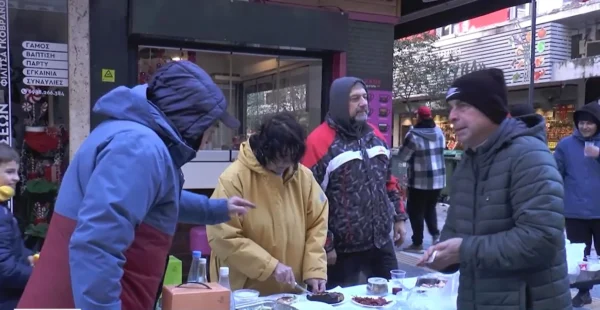 Παραμονή Πρωτοχρονιάς: Πήραν φωτιά τα μαγκάλια στην πόλη των Σερρών