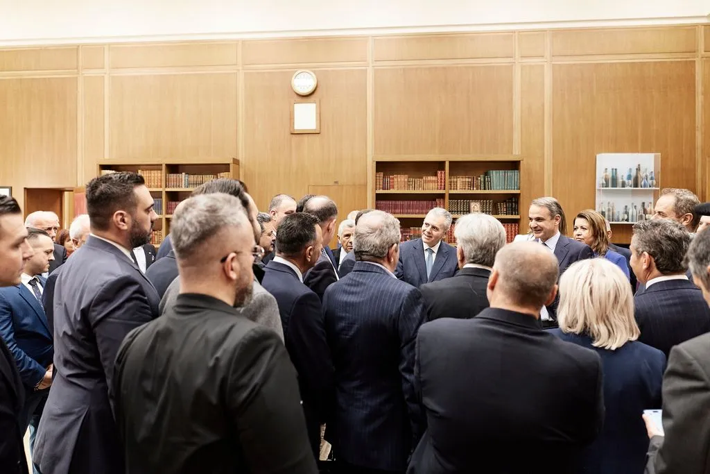 Συνάντηση του Κυριάκου Μητσοτάκη με τους νεοεκλεγέντες Προέδρους ΔΕΕΠ