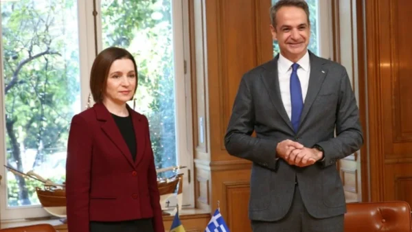 Κυρ. Μητσοτάκης: Στρατηγική προτεραιότητα για την Ελλάδα η ένταξη της Μολδαβίας στην ΕΕ