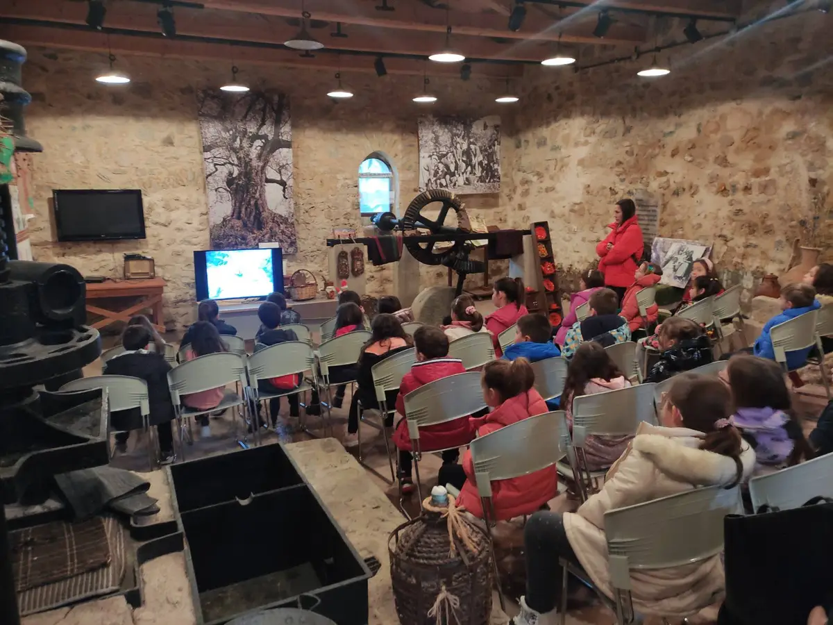 Το Μουσείο ελιάς στον Ελαιώνα «ζωντάνεψε» και πάλι –Επίσκεψη του 1ου Δημοτικού Σχολείου Σερρών