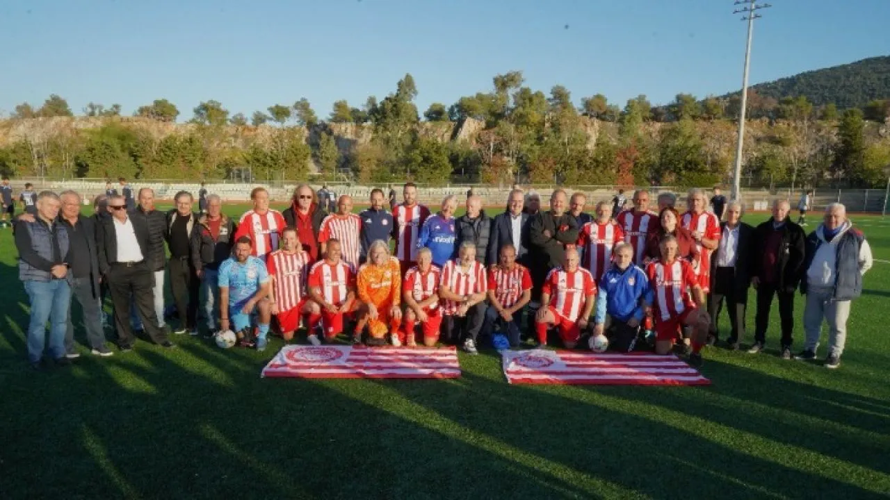 Φιλανθρωπικός ποδοσφαιρικός αγώνας, μεταξύ της Ομάδας του ΙΣΑ και των Βετεράνων του Ολυμπιακού