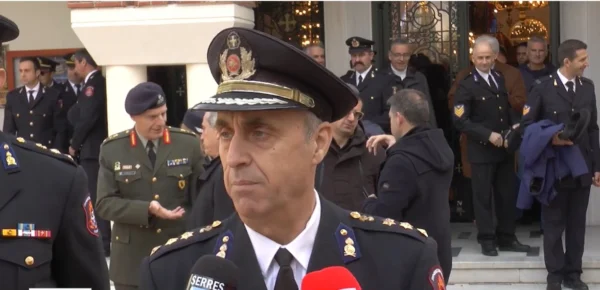 Τίμησε τους «Τρεις Παίδες εν Καμίνω» η Πυροσβεστική Υπηρεσία Σερρών - video