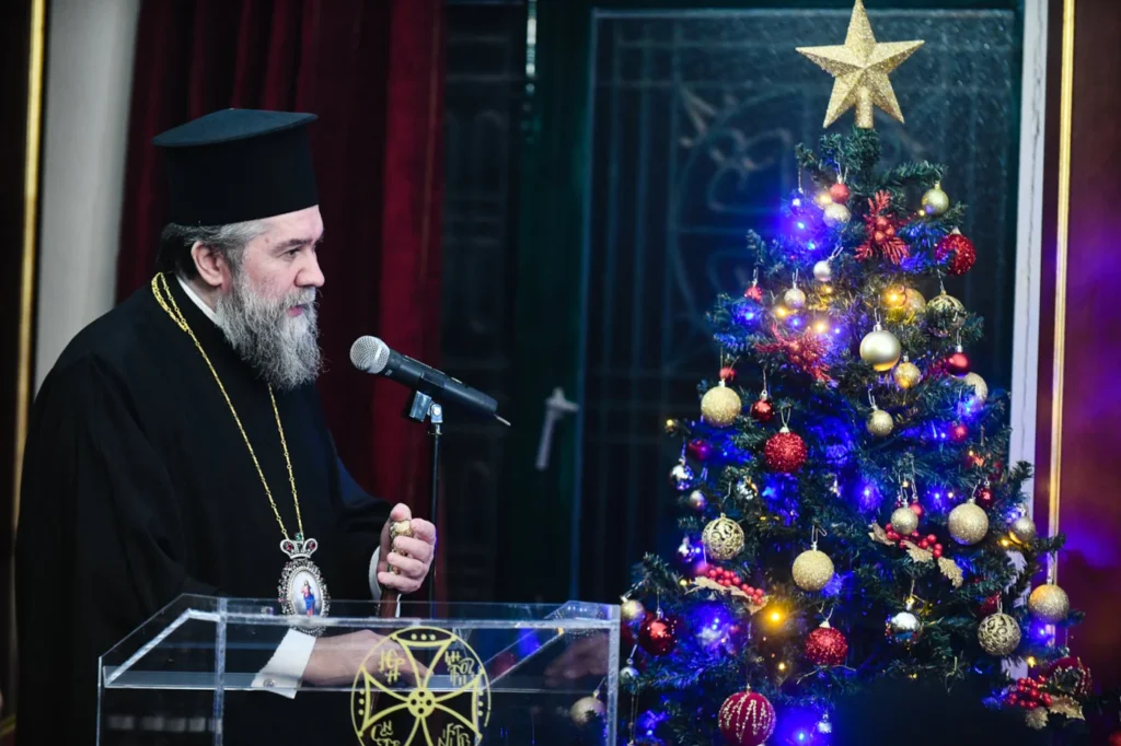 Υποδοχή ιερού λειψάνου της Αγίας Αικατερίνης στον Άγιο Σπυρίδωνα Σερρών - Σερρών Θεολόγος: «Χριστούγεννα σημαίνουν Χριστός, Ναός, Ποτήριο της Ζωής»