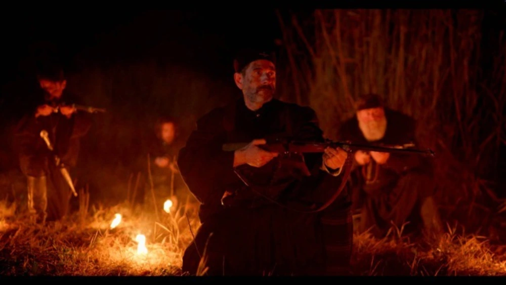 Γυρίσματα στην τεχνητή λίμνη του Άγρα για την ταινία «Το στοιχειό του Βάλτου»