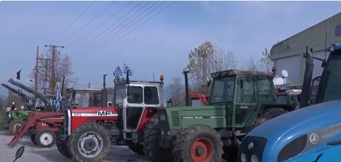 Σέρρες: Στις πλατείες των χωριών τα τρακτέρ - Ξεκινάνε αύριο για Προμαχώνα - video
