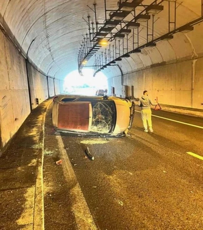 Καβάλα: Τροχαίο ατύχημα για την Πηγή Δεβετζή στην Εγνατία