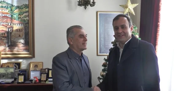 Σέρρες: Συνάντηση Χατζηβασιλείου Σπυρόπουλου σε κλίμα άριστης συνεργασίας - video