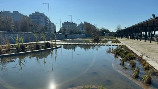 Παραδόθηκε μεταμορφωμένος ο Ιαπωνικός Κήπος του Νερού στη Νέα Παραλία