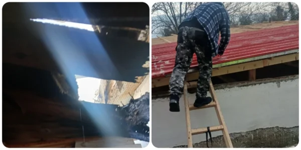 Συγκινητική κινητοποίηση για 83χρονη που είχε καταρρεύσει το σπίτι της στη Μακρινίτσα Σιντικής - video