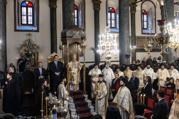 Στο Φανάρι για την εορτή των Θεοφανίων ο Κυριάκος Πιερρακάκης