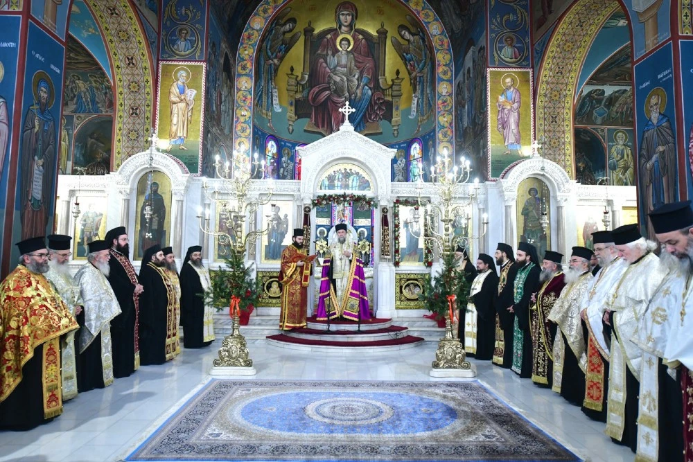 Η δοξολογία για το νέο έτος στον Μητροπολιτικό Ναό Σερρών - video