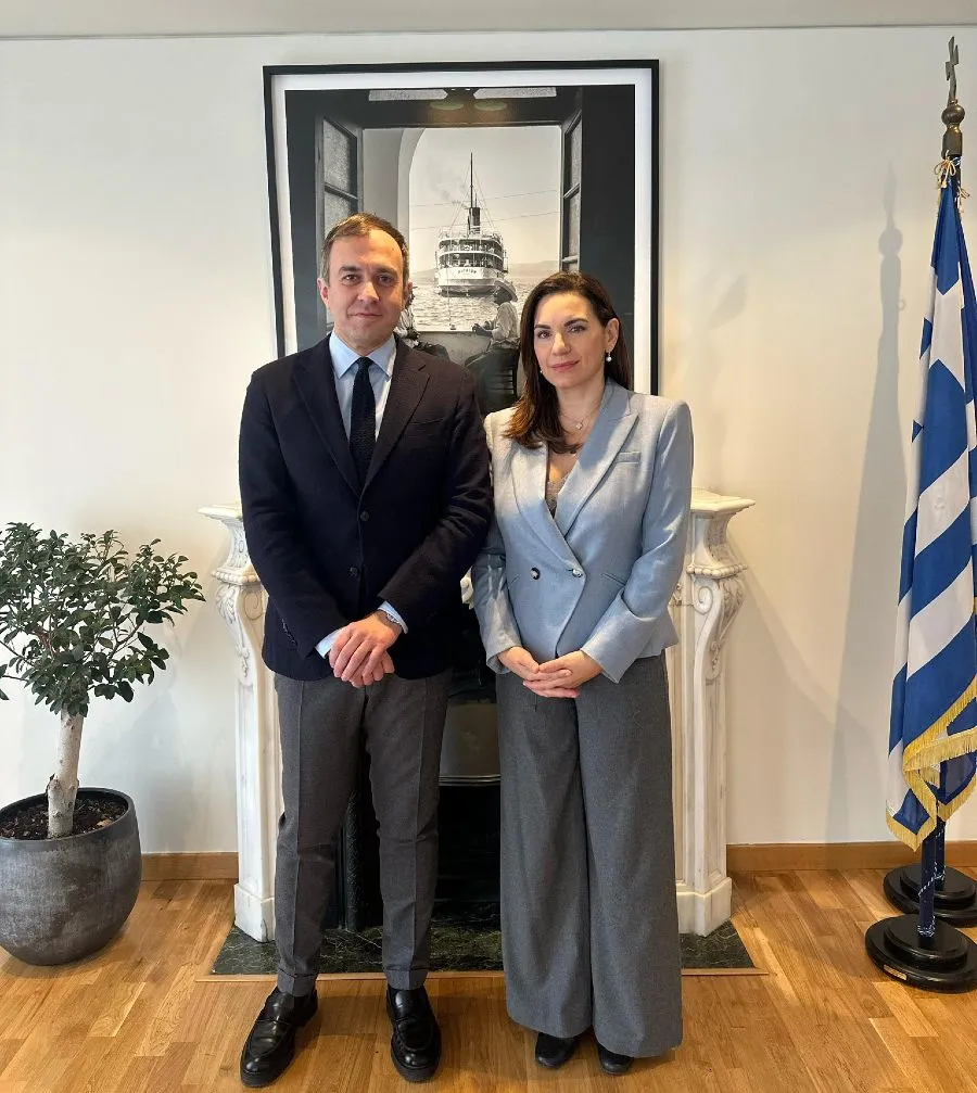 Συνάντηση Χατζηβασιλείου με Κεφαλογιάννη: Όραμά μου να μπει ο Λαϊλιάς στον διεθνή χάρτη του χιονοδρομικού τουρισμού