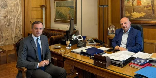 Συνάντηση Χατζηβασιλείου με Τσιάρα για τους αγρότες των Σερρών – Στο επίκεντρο ορυζοπαραγωγοί, πατατοπαραγωγοί και κτηνοτρόφοι