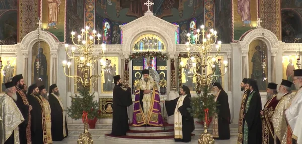 Η δοξολογία για το νέο έτος στον Μητροπολιτικό Ναό Σερρών - video