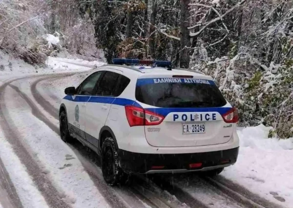 Απαγορεύεται η κυκλοφορία οχημάτων στον δρόμο Σερρών – Λαϊλιά λόγω χιονόπτωσης και παγετού