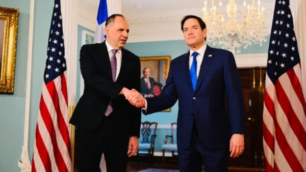 Σε θετικό κλίμα η συνάντηση Γ. Γεραπετρίτη με Μ. Ρούμπιο