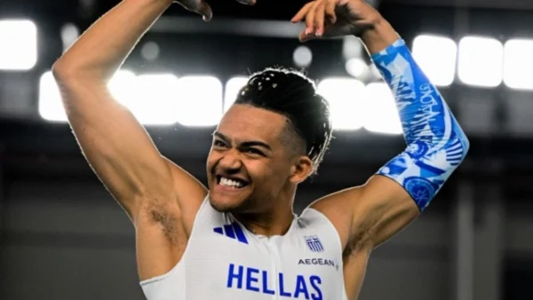 Εκπληκτικός Καραλής στο Βέλγιο: Πέταξε πάνω από τα 6 μέτρα