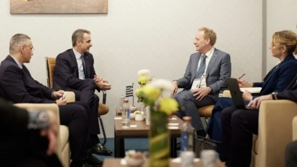 Συναντήσεις του Κυρ. Μητσοτάκη στο περιθώριο του AI Impact Summit στο Νέο Δελχί