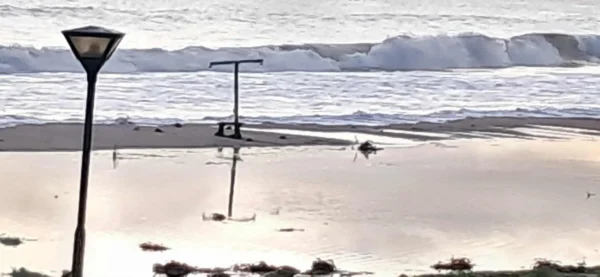 Φουσκοθαλασσιά και προβλήματα στις ακτές του Παγγαίου - video