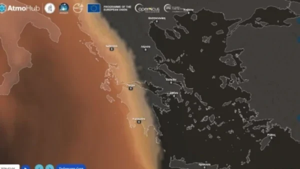 Νέο κύμα μεταφοράς σαχαριανής σκόνης στην Ελλάδα από το Σάββατο