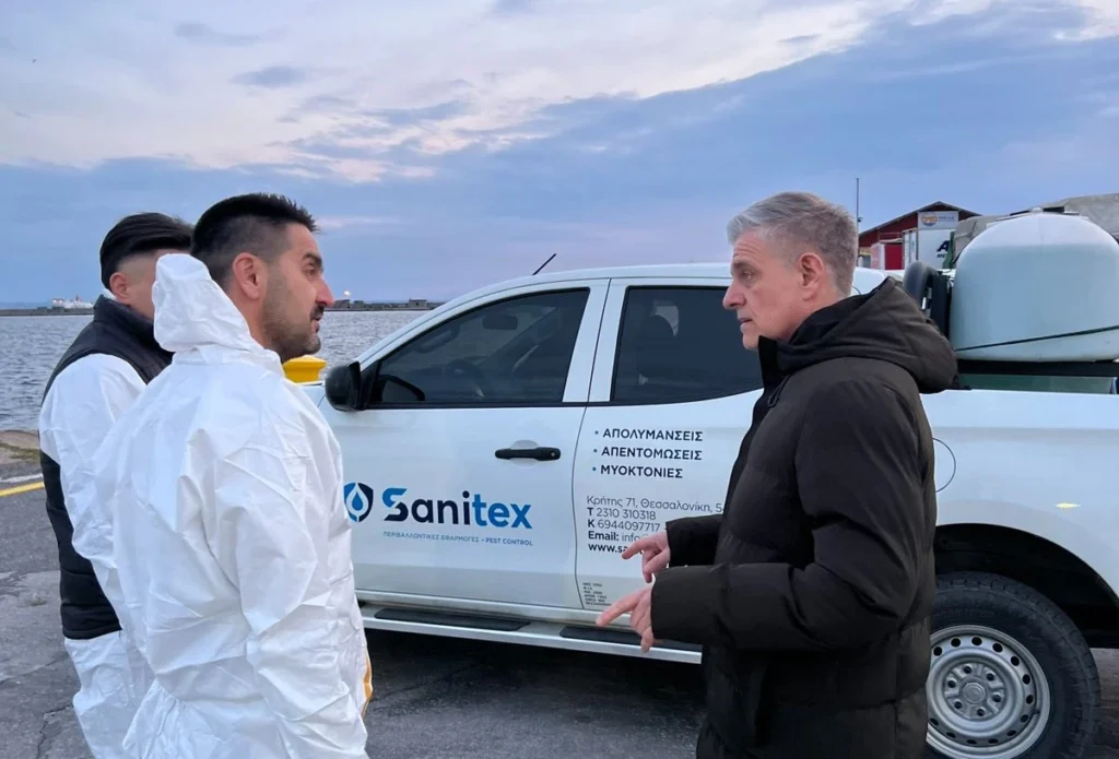 Θεσσαλονίκη: Ξεκίνησαν οι απολυμάνσεις στο λιμάνι για την αποτροπή μετάδοσης του αφθώδη πυρετού