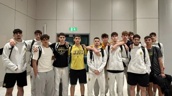 Επιστρέψει στη Θεσσαλονίκη η ομάδα μπάσκετ K-18 του Άρη