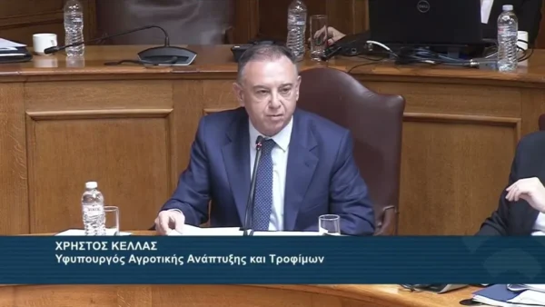 Χρ. Κέλλας στη Βουλή: «Στήριξη αγροτών με επιδότηση καυσίμων και έκτακτες ενισχύσεις»