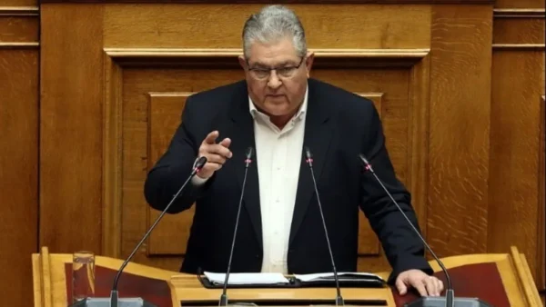 Δ. Κουτσούμπας: Λαϊκός ξεσηκωμός για να σταματήσει η εμπλοκή της Ελλάδας στον πόλεμο