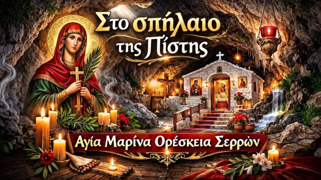 «Θεοτόκος του Σπηλαίου» Το αγιορείτικο ασκητήριο της Αγίας Μαρίνας στην Ορέσκεια Σερρών»