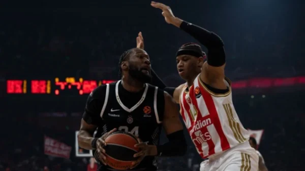 Τεράστια ζημιά στον Ερυθρό Αστέρα έκανε η Παρτίζαν