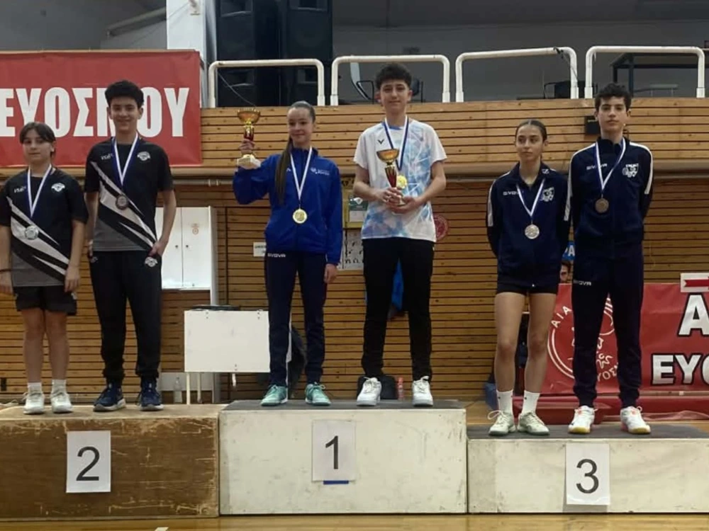 Πανελλήνιο Αντιπτέρισης Κ15 & Κ19: 1 Χρυσό , 1 Ασημένιο και 1 Χάλκινο κατέκτησαν οι Μπουδούρης Δ. και Ιωαννίδης Χρ. του ΠΛΑΤΩΝ Σερρών